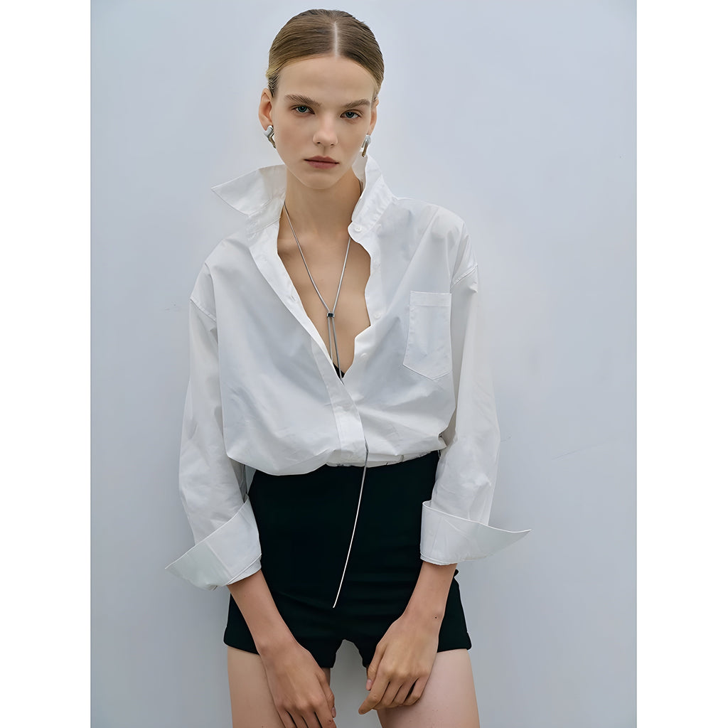 Collana acciaio placcato oro PVD "SHARON", Collana Lunga Necklaces km5m85-r3.myshopify.com