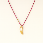 Collana con Pietra Naturale a Goccia - Eleganza Artigianale | GioielliPerfetti Necklaces km5m85-r3.myshopify.com