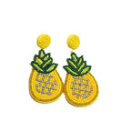 Orecchini a Goccia Creativi con Perline a Forma di Frutta