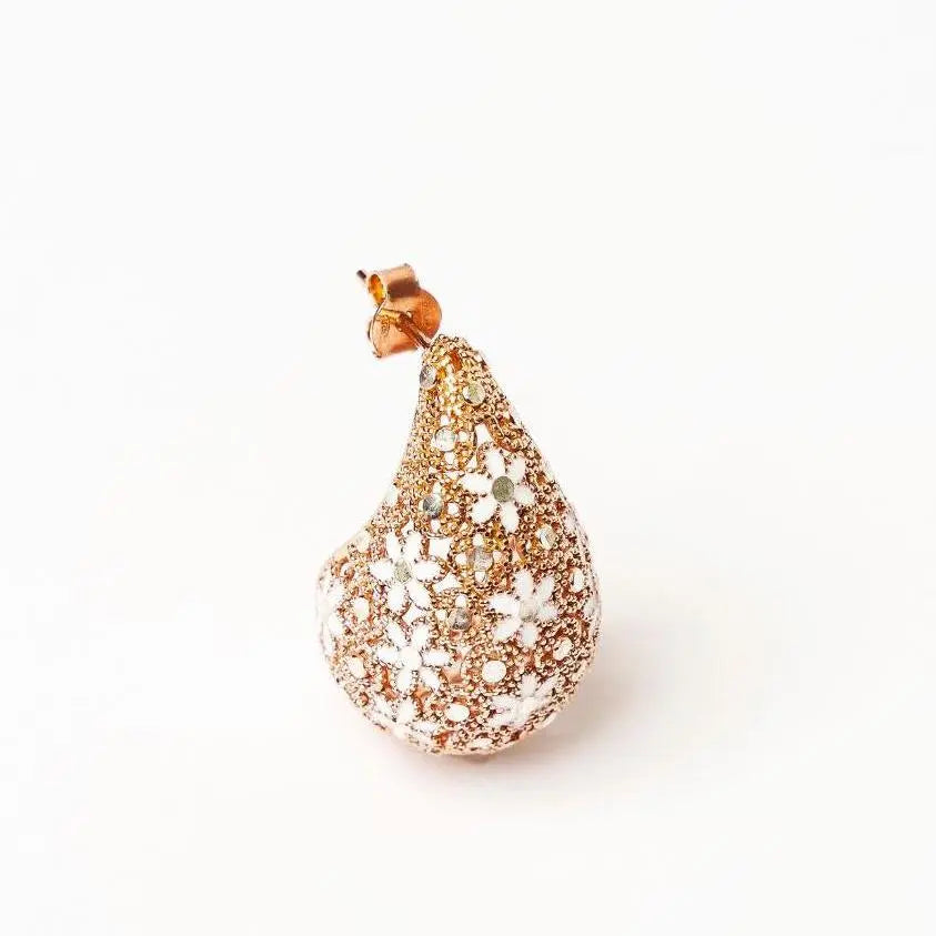 Orecchini a Goccia "Glow Drop" in Argento 925 - Placcati Oro 18k o Rodiati, Artigianato Italiano | MINA MINA Orecchini km5m85-r3.myshopify.com