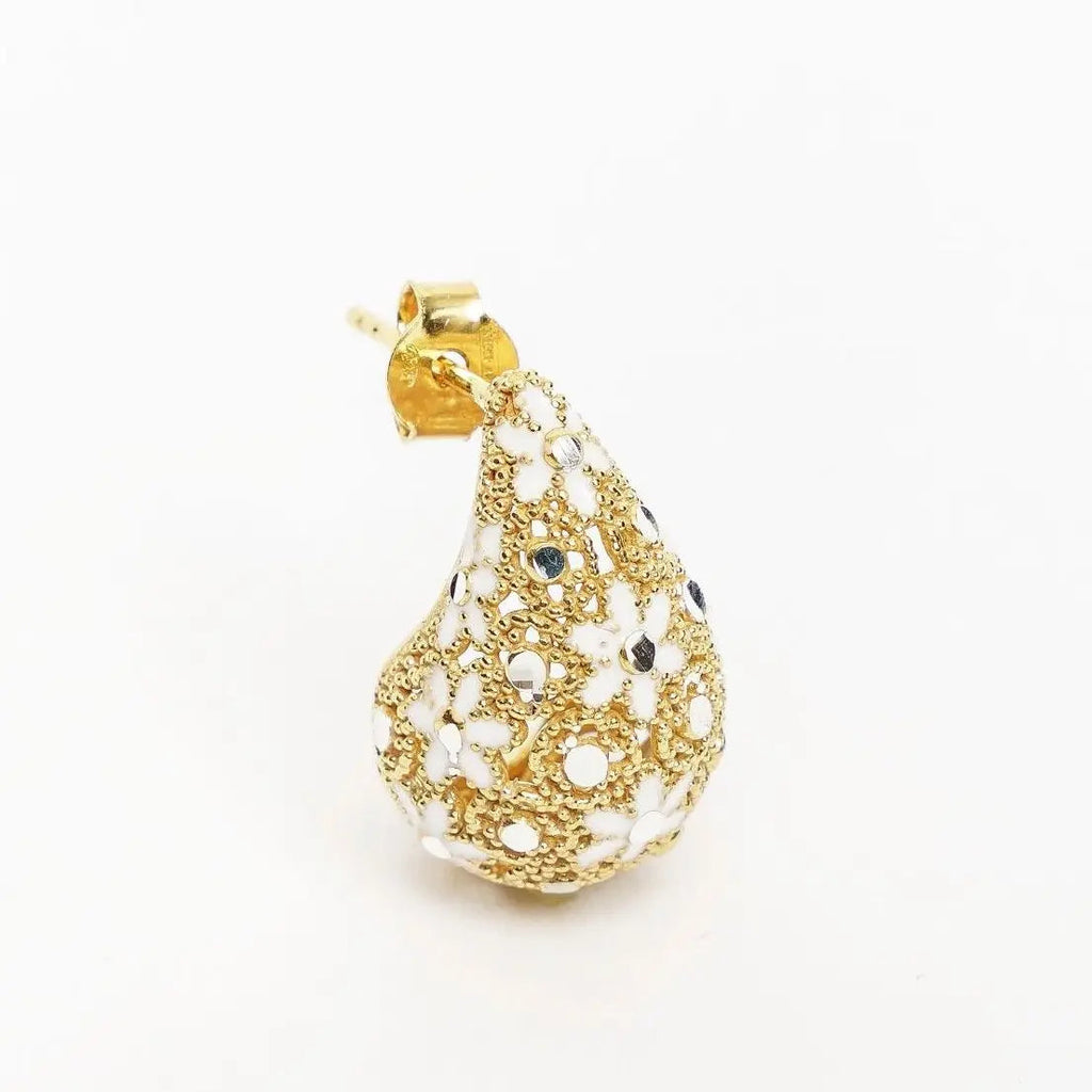 Orecchini a Goccia "Glow Drop" in Argento 925 - Placcati Oro 18k o Rodiati, Artigianato Italiano | MINA MINA Orecchini km5m85-r3.myshopify.com