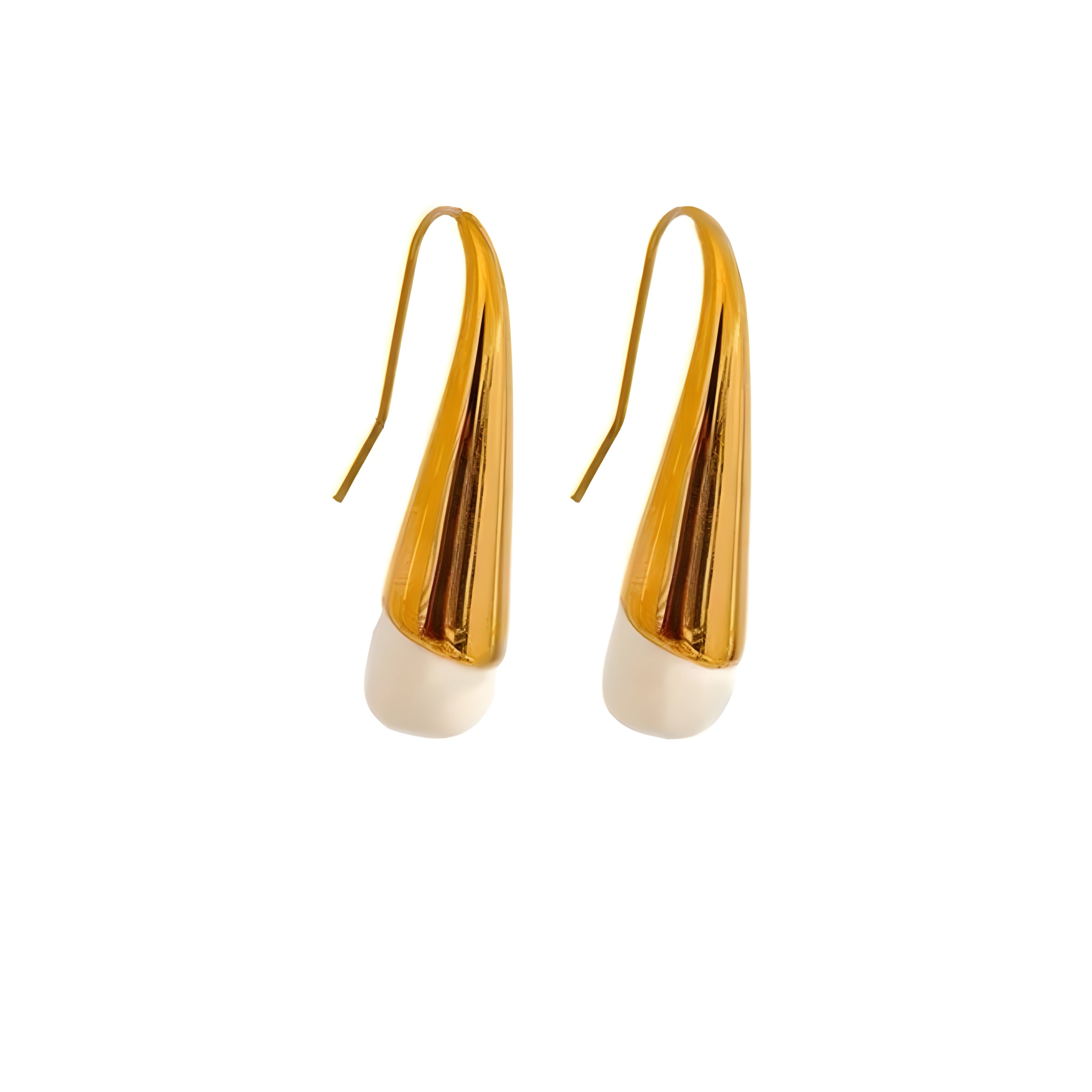 Orecchini acciaio placcato oro 18K PVD "MALIN" Earrings km5m85-r3.myshopify.com