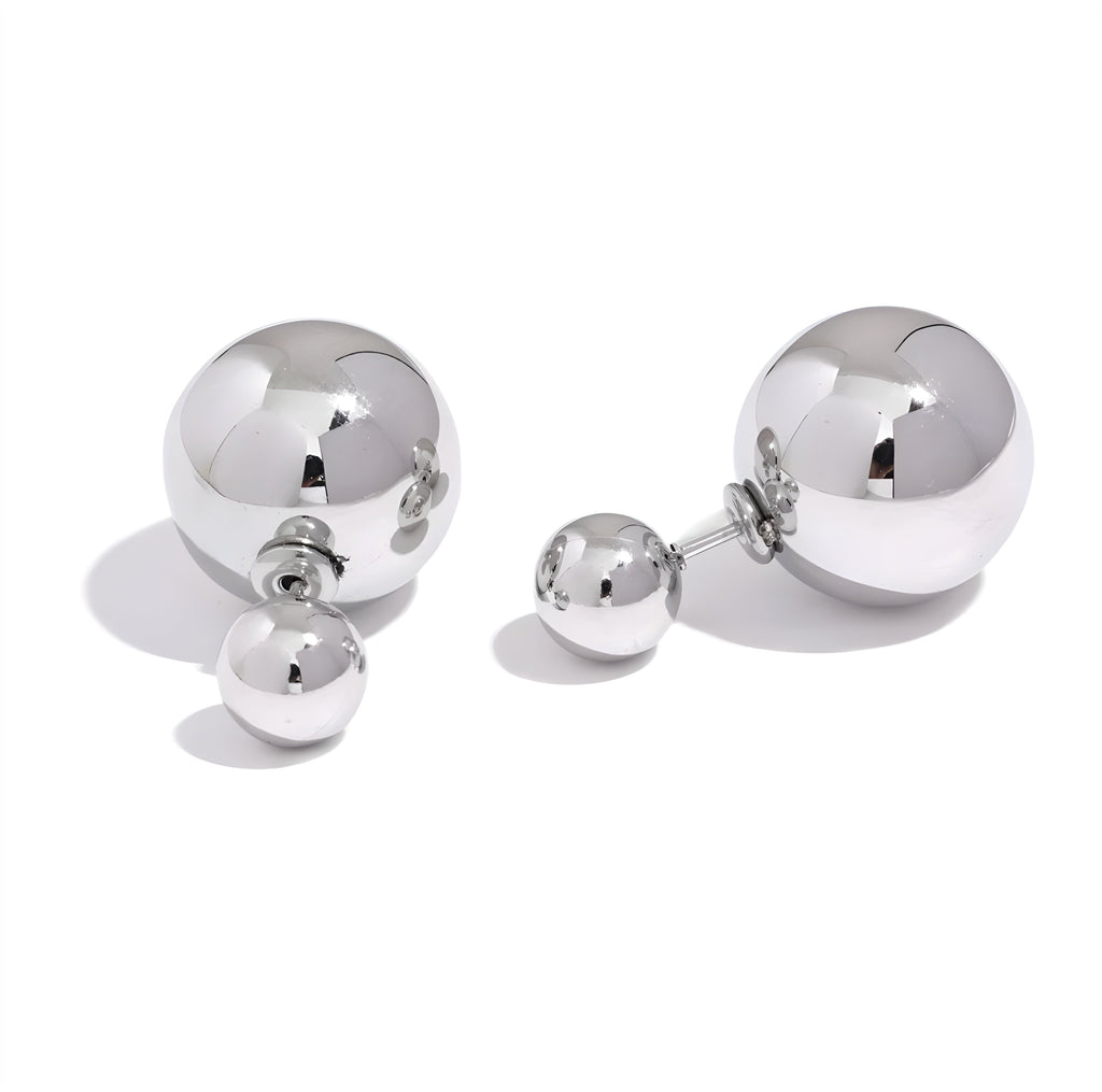 Orecchini acciaio placcato oro PVD 18k "AUDREY" Earrings km5m85-r3.myshopify.com