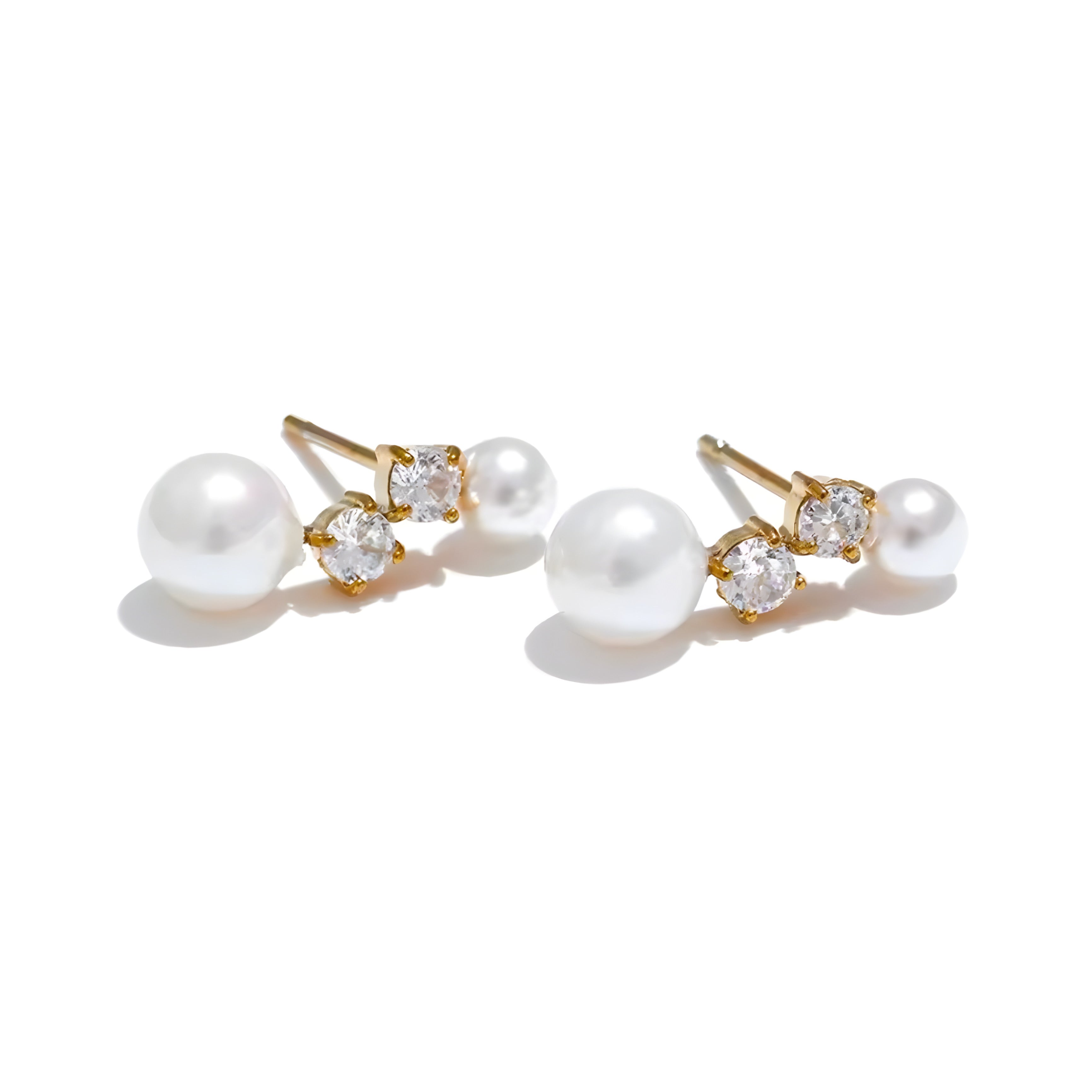 Orecchini acciaio placcato oro PVD 18k "DIANA" Earrings km5m85-r3.myshopify.com