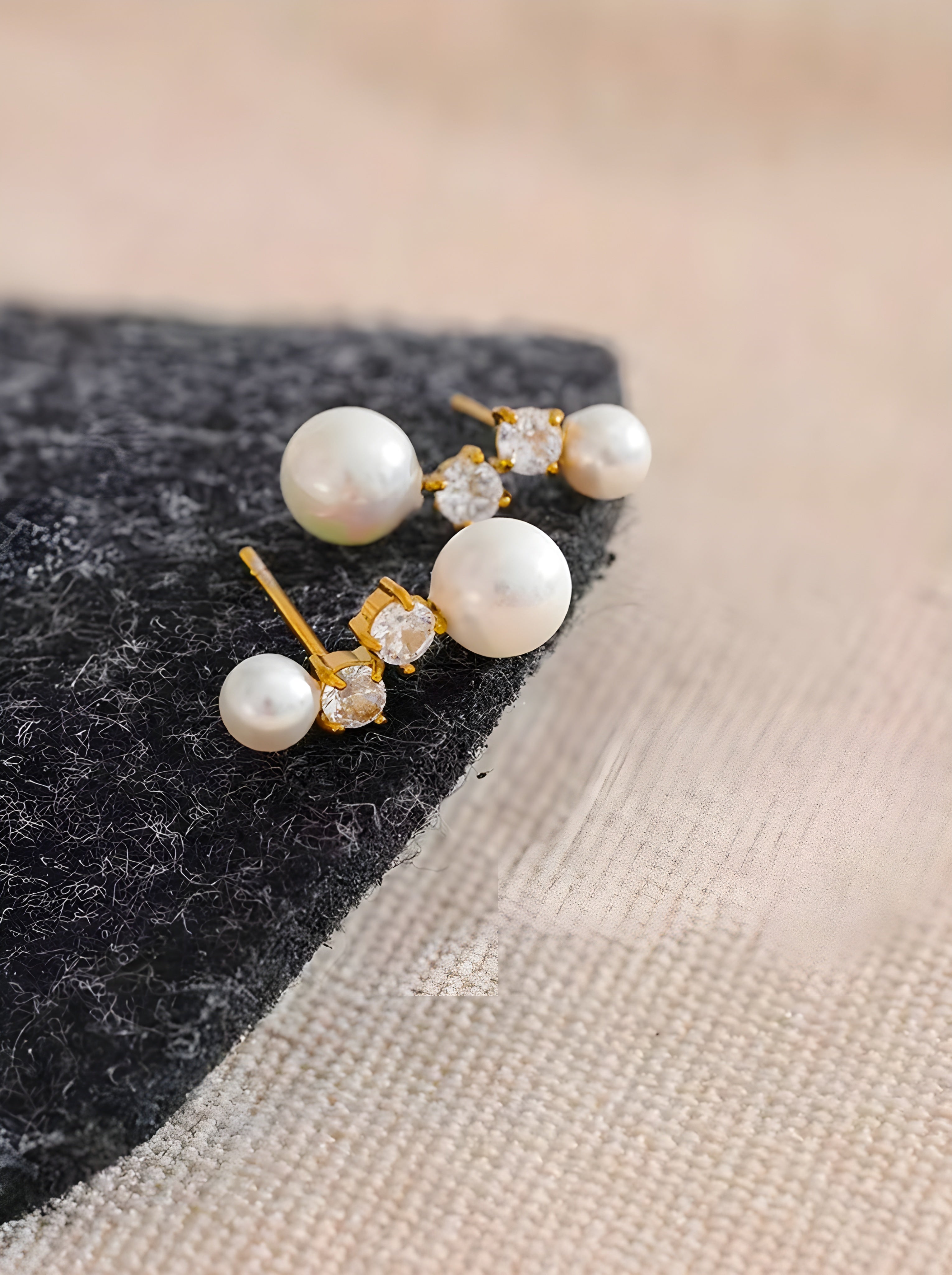Orecchini acciaio placcato oro PVD 18k "DIANA" Earrings km5m85-r3.myshopify.com