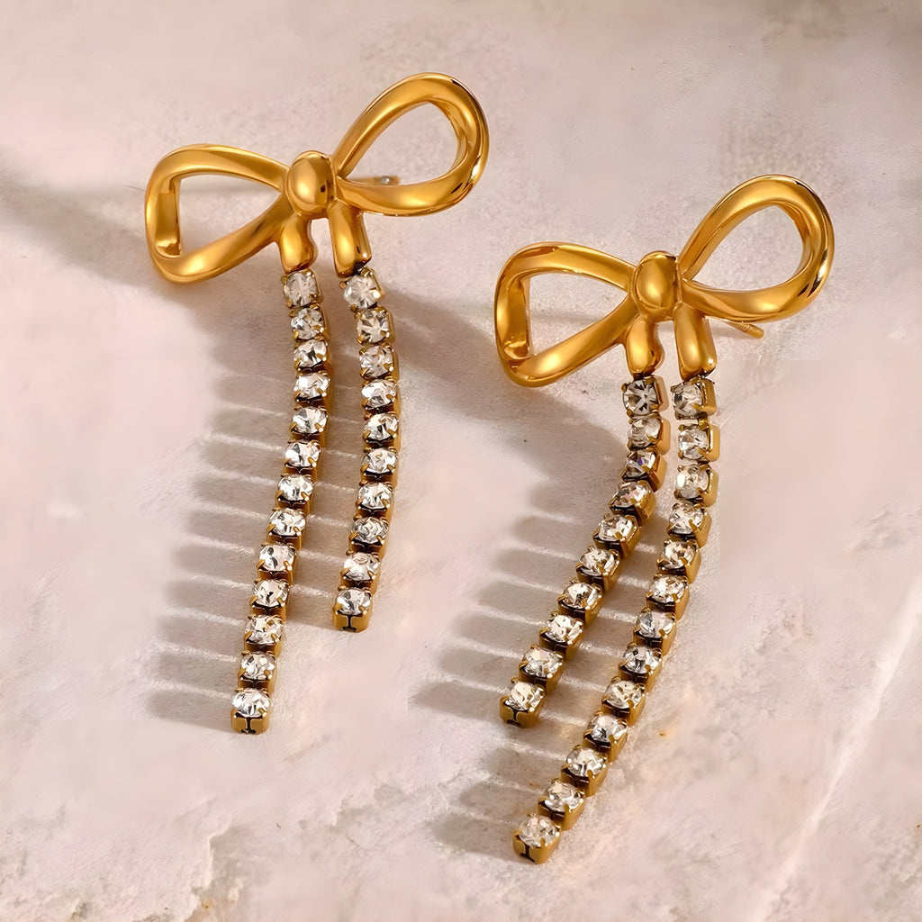 Orecchini acciaio placcato oro PVD 18k "MARISOL" Earrings km5m85-r3.myshopify.com