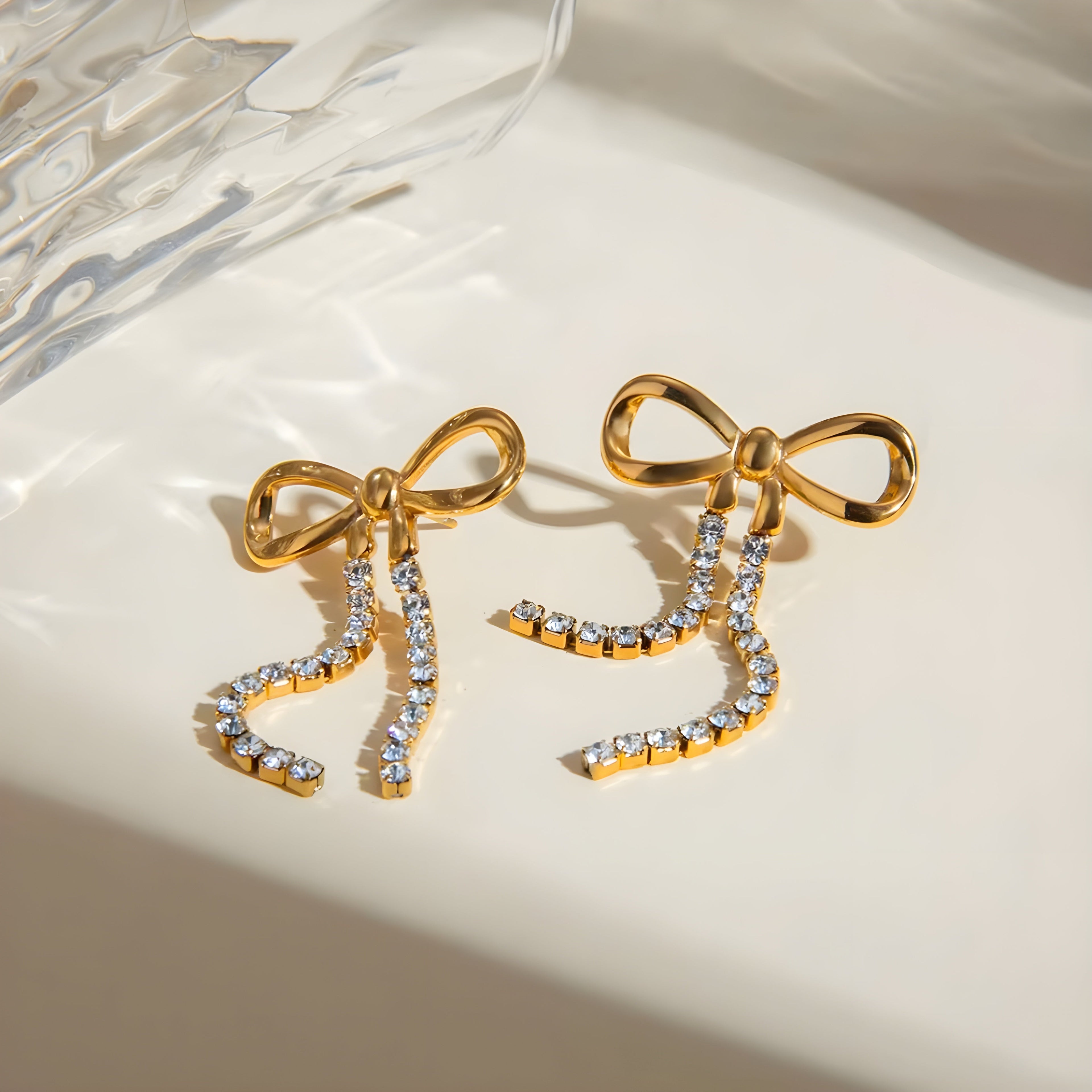 Orecchini acciaio placcato oro PVD 18k "MARISOL" Earrings km5m85-r3.myshopify.com