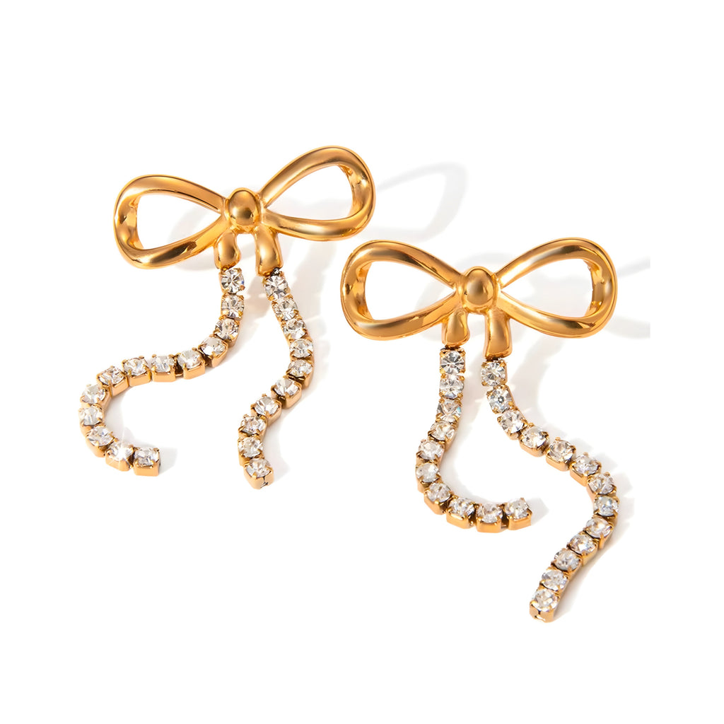Orecchini acciaio placcato oro PVD 18k "MARISOL" Earrings km5m85-r3.myshopify.com