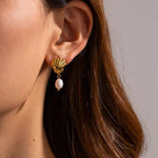Orecchini acciaio placcato oro PVD 18k "SHAPA" Earrings km5m85-r3.myshopify.com