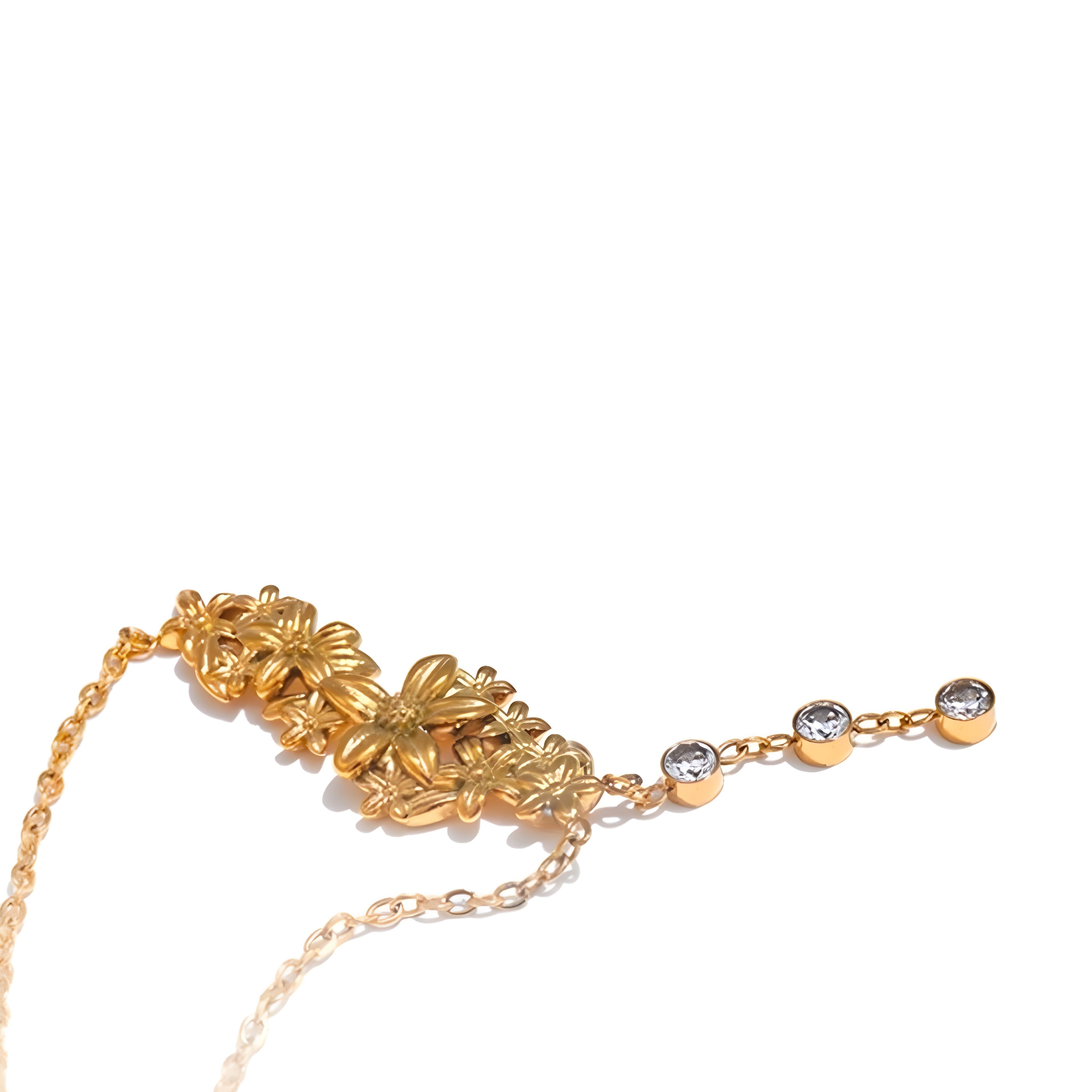 Orecchini acciaio placcato oro PVD "LAURIS" Necklaces km5m85-r3.myshopify.com