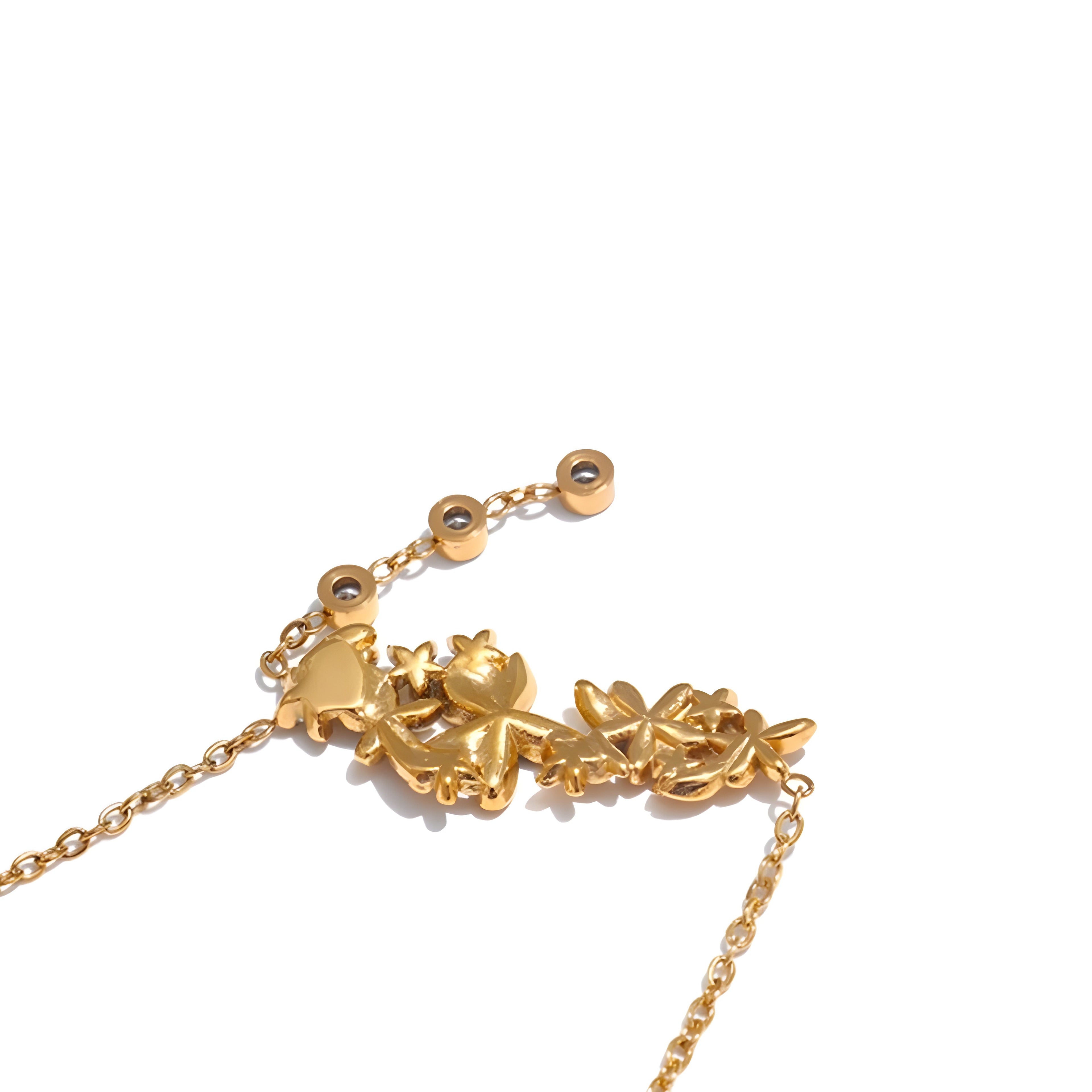 Orecchini acciaio placcato oro PVD "LAURIS" Necklaces km5m85-r3.myshopify.com