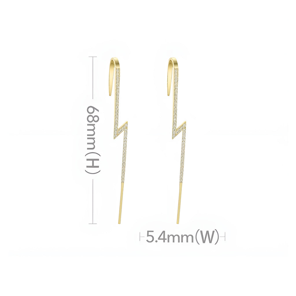 Orecchini acciaio placcato oro PVD "RENATA" | Gioielli Perfetti Earrings km5m85-r3.myshopify.com