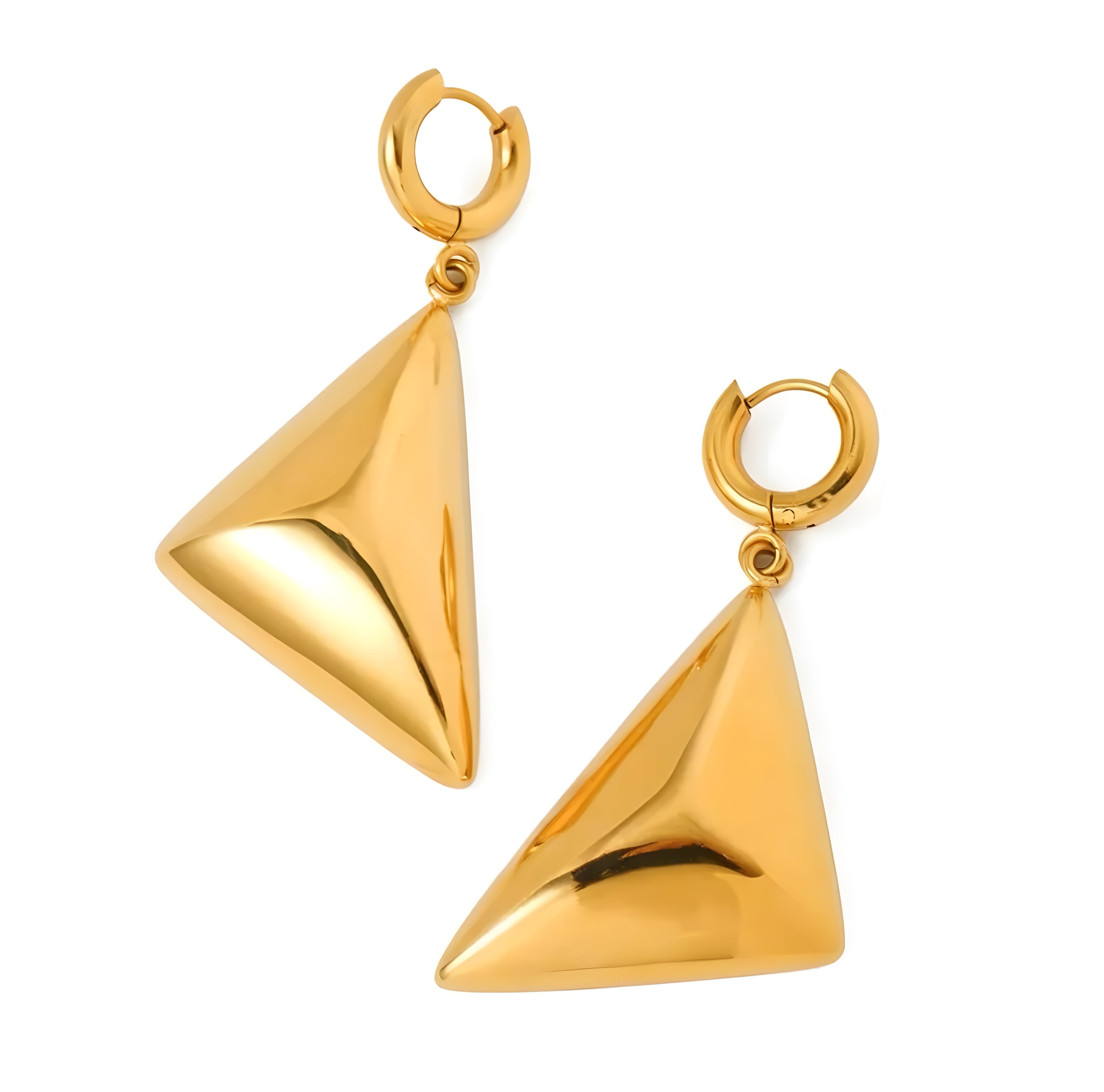 Orecchini acciaio placcato oro PVD "SERENA" Earrings km5m85-r3.myshopify.com