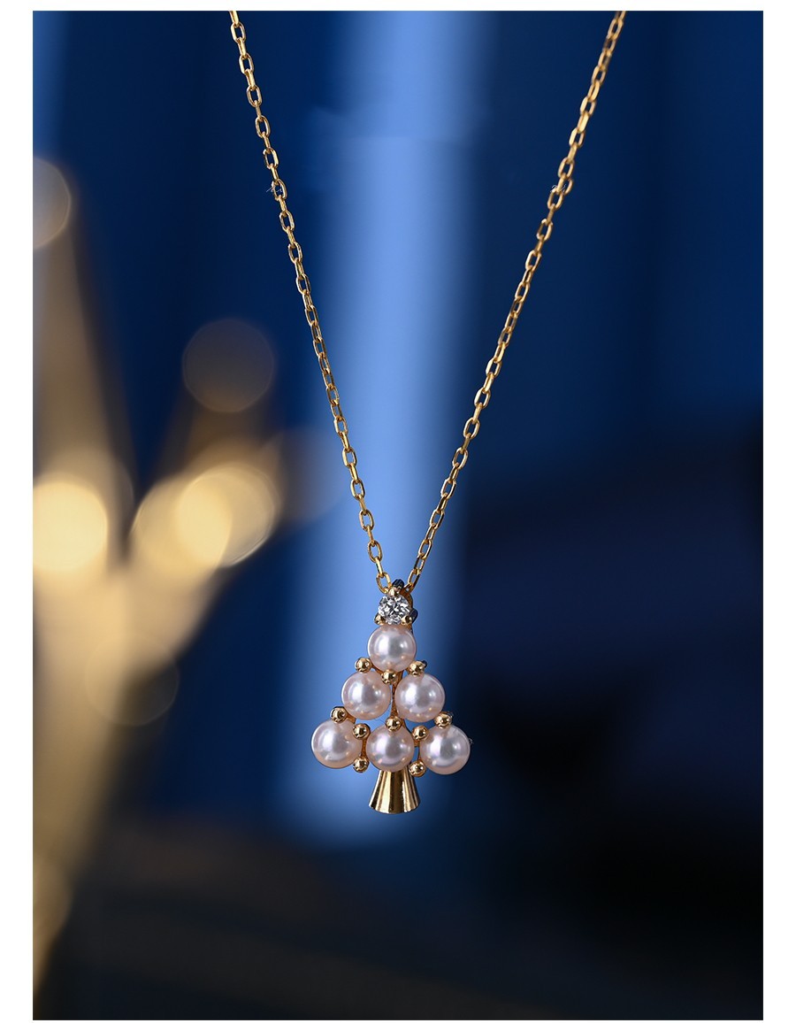Collana con Perla di Mare Incastonata con Diamanti