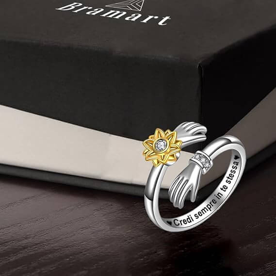 anello in argento 925 da donna - Credi in te stessa Anello km5m85-r3.myshopify.com