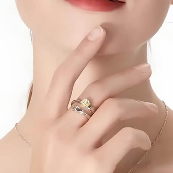 anello in argento 925 da donna - Credi in te stessa Anello km5m85-r3.myshopify.com