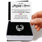 anello regalo migliore amica argento 925✨ Regalo Supporto Donna Anello km5m85-r3.myshopify.com