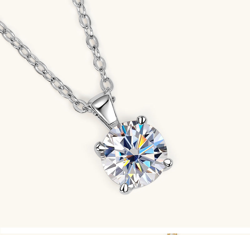 Collana in argento 925 di alta qualità placcata in oro 18 carati
