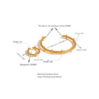 Set BEHI FLORELLE - Bracciale e Anello in Acciaio Placcato Oro 18k | Gioielli Perfetti - gioielliperfetti.it