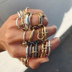 Anello BEHI CARLITA - Oro 18k, Acciaio Ipoallergenico & Zirconi | BEHI MILANO - gioielliperfetti.it