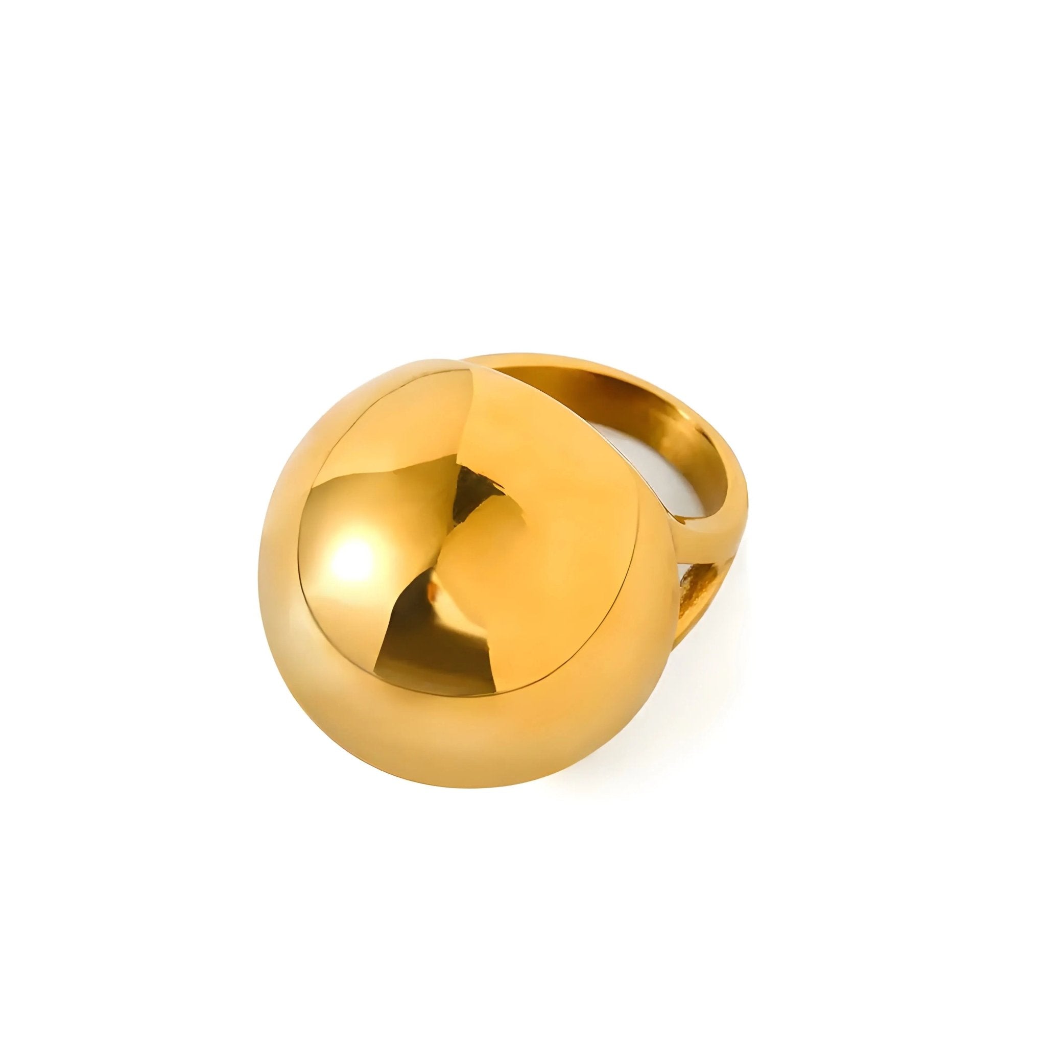 Anello Erika BEHI MILANO - Oro 18K PVD, Acciaio Inossidabile Ipoallergenico | Gioielli Perfetti - gioielliperfetti.it