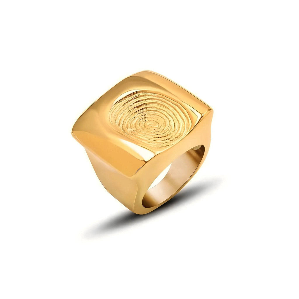 Anello BEHI Fingerprint Oro 18k - Simbolo di Unicità e Raffinatezza | Gioielli Perfetti - gioielliperfetti.it