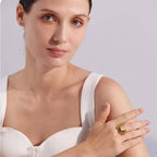 Anello Giusy BEHI MILANO - Acciaio Inossidabile Placcato Oro 18k PVD | Gioielli Perfetti - gioielliperfetti.it