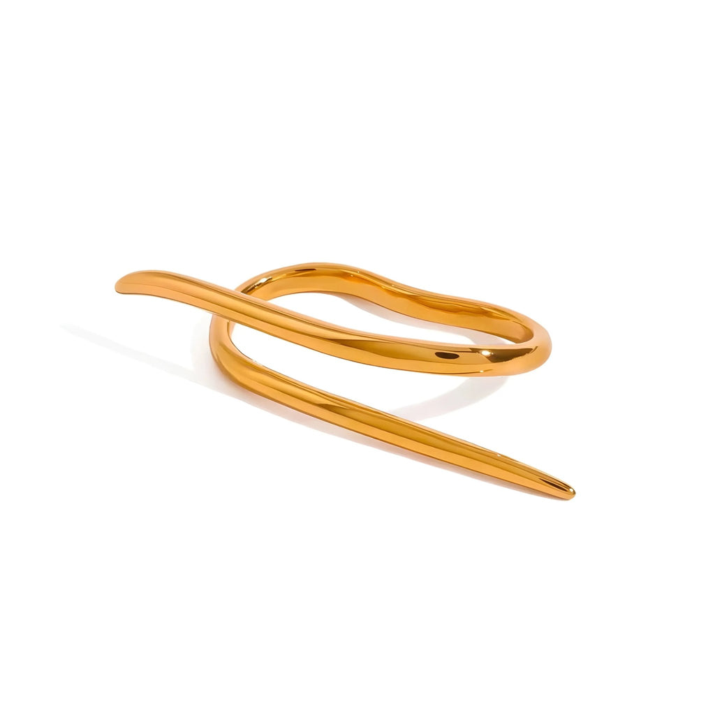 BEHI Gänseblümchen-Ring – 18 Karat vergoldetes organisches Design | BEHI MILANO - schmuckperfetti.it