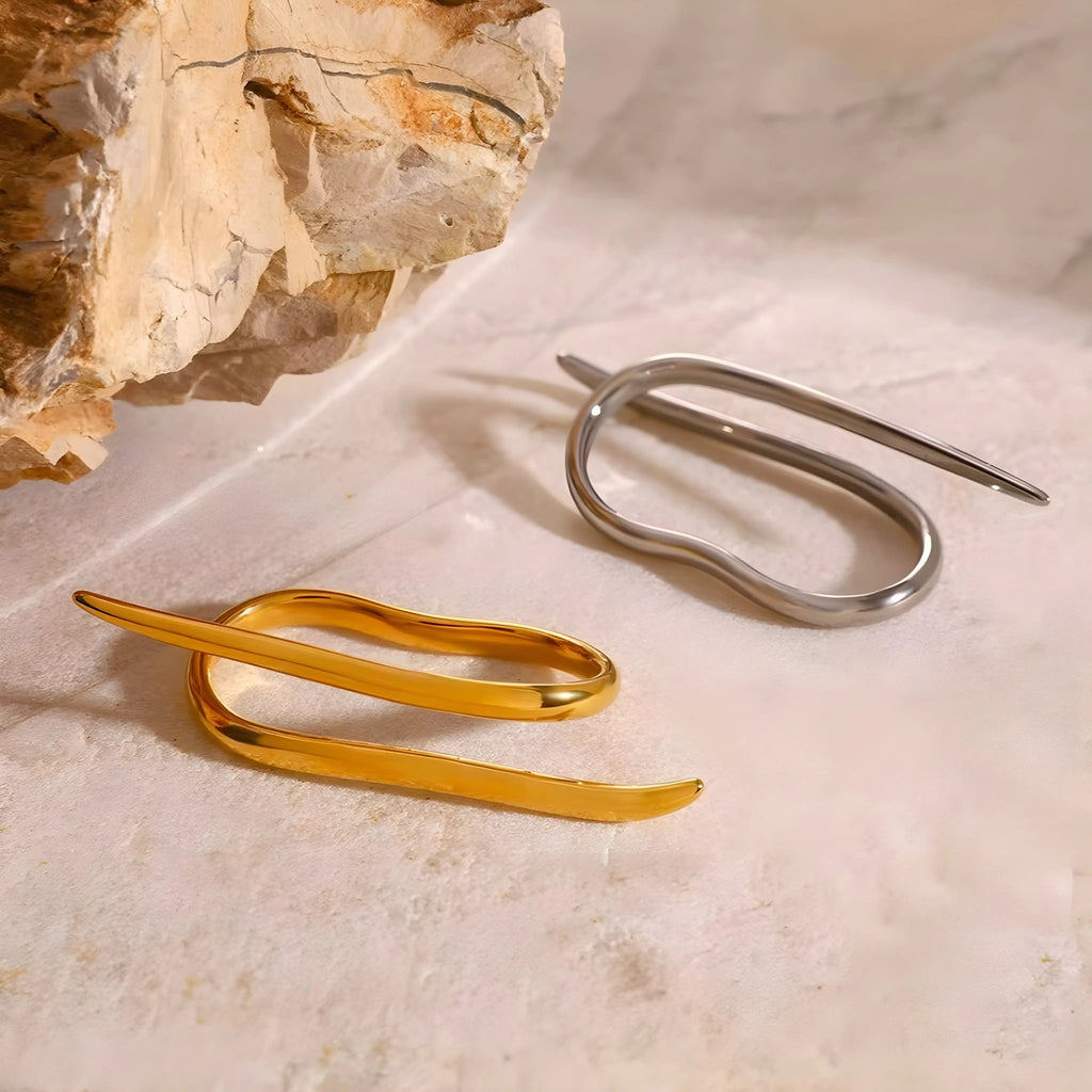 BEHI Gänseblümchen-Ring – 18 Karat vergoldetes organisches Design | BEHI MILANO - schmuckperfetti.it