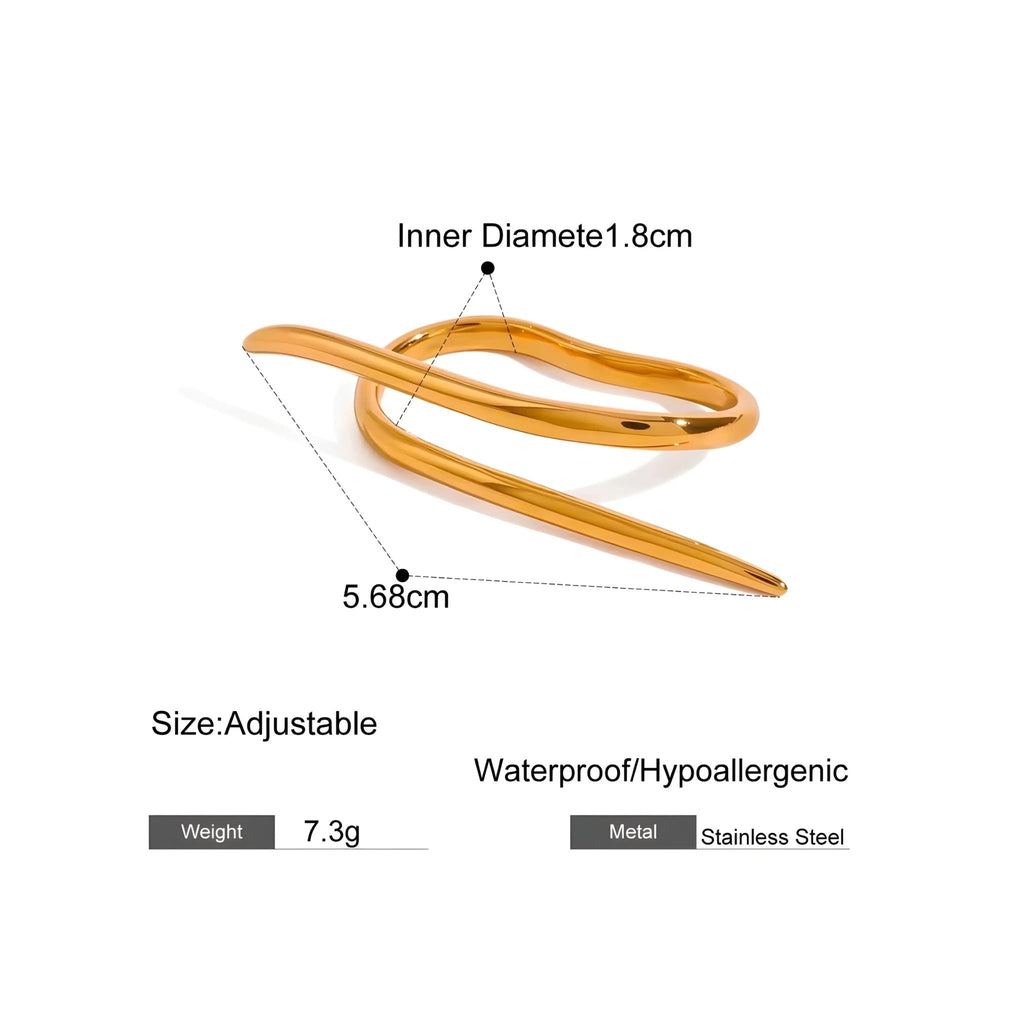 BEHI Gänseblümchen-Ring – 18 Karat vergoldetes organisches Design | BEHI MILANO - schmuckperfetti.it