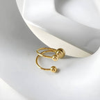 Anello BEHI MIA BTA Regolabile - Acciaio Inossidabile Placcato Oro 18k | BEHI MILANO - gioielliperfetti.it