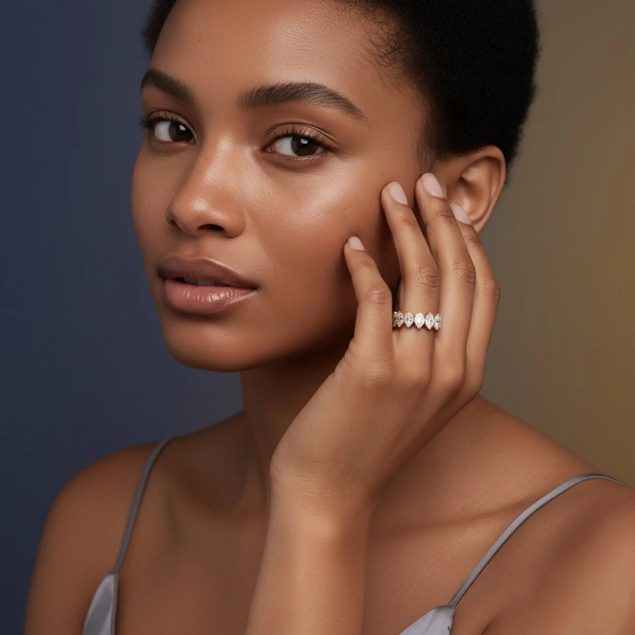 Anello BEHI VISHVA Placcato Oro 18k - Design Unico & Raffinato | BEHI MILANO - gioielliperfetti.it