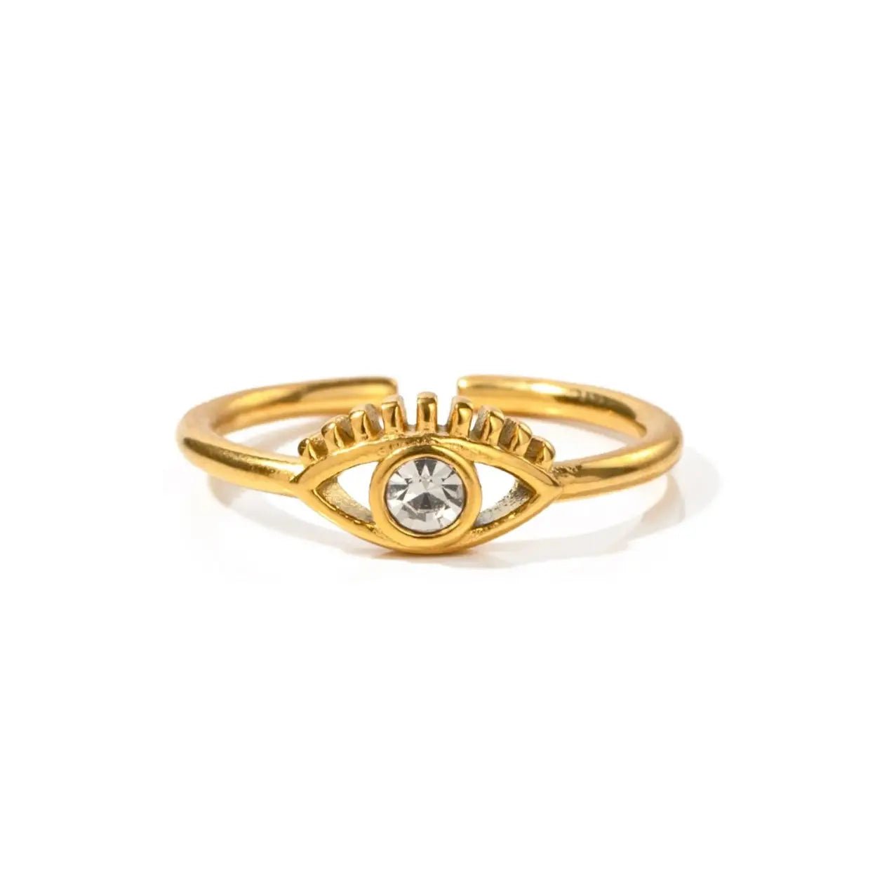Anello BEHI ZOYA - Oro 18k, Zircone Scintillante, Regolabile | Gioielli Perfetti - gioielliperfetti.it