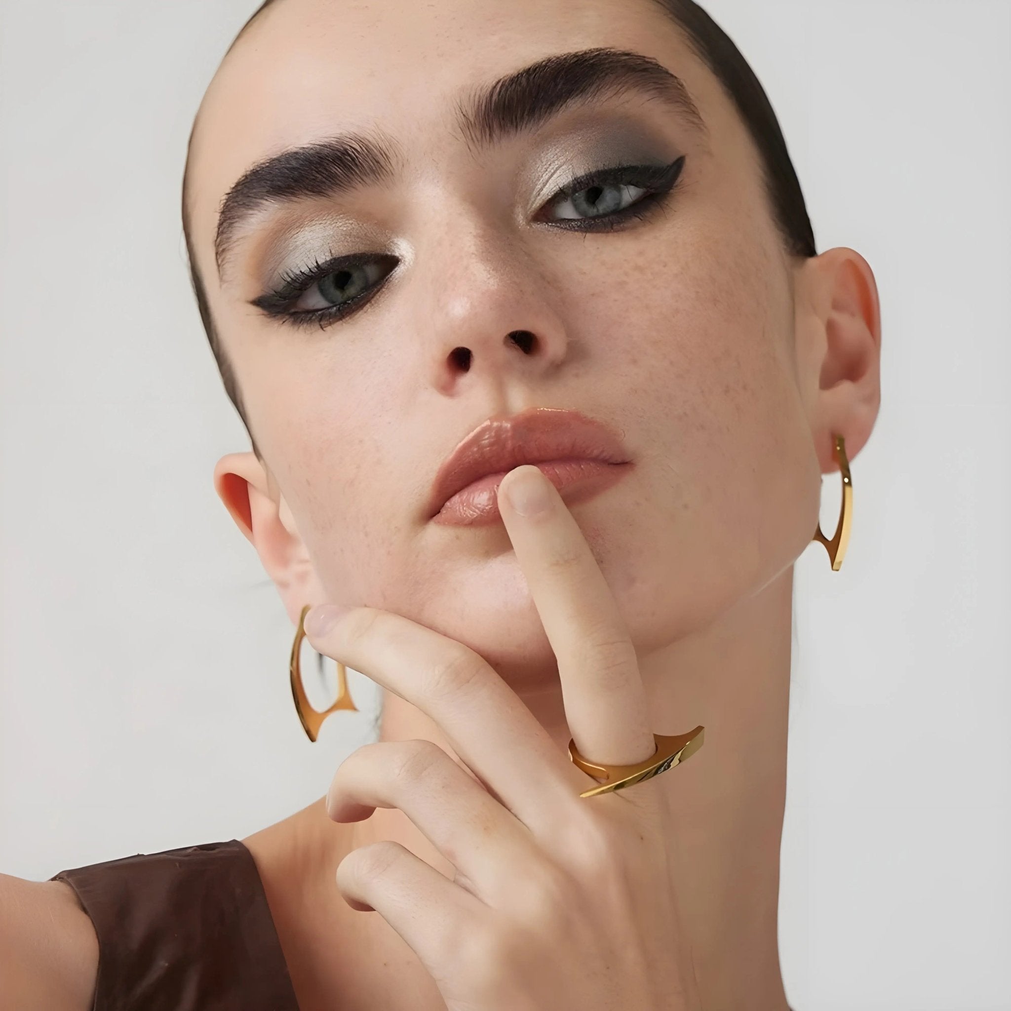 Anello Leena BEHI Milano - Acciaio Inossidabile Placcato Oro PVD | Gioielli Perfetti - gioielliperfetti.it