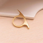 Anello Leena BEHI Milano - Acciaio Inossidabile Placcato Oro PVD | Gioielli Perfetti - gioielliperfetti.it