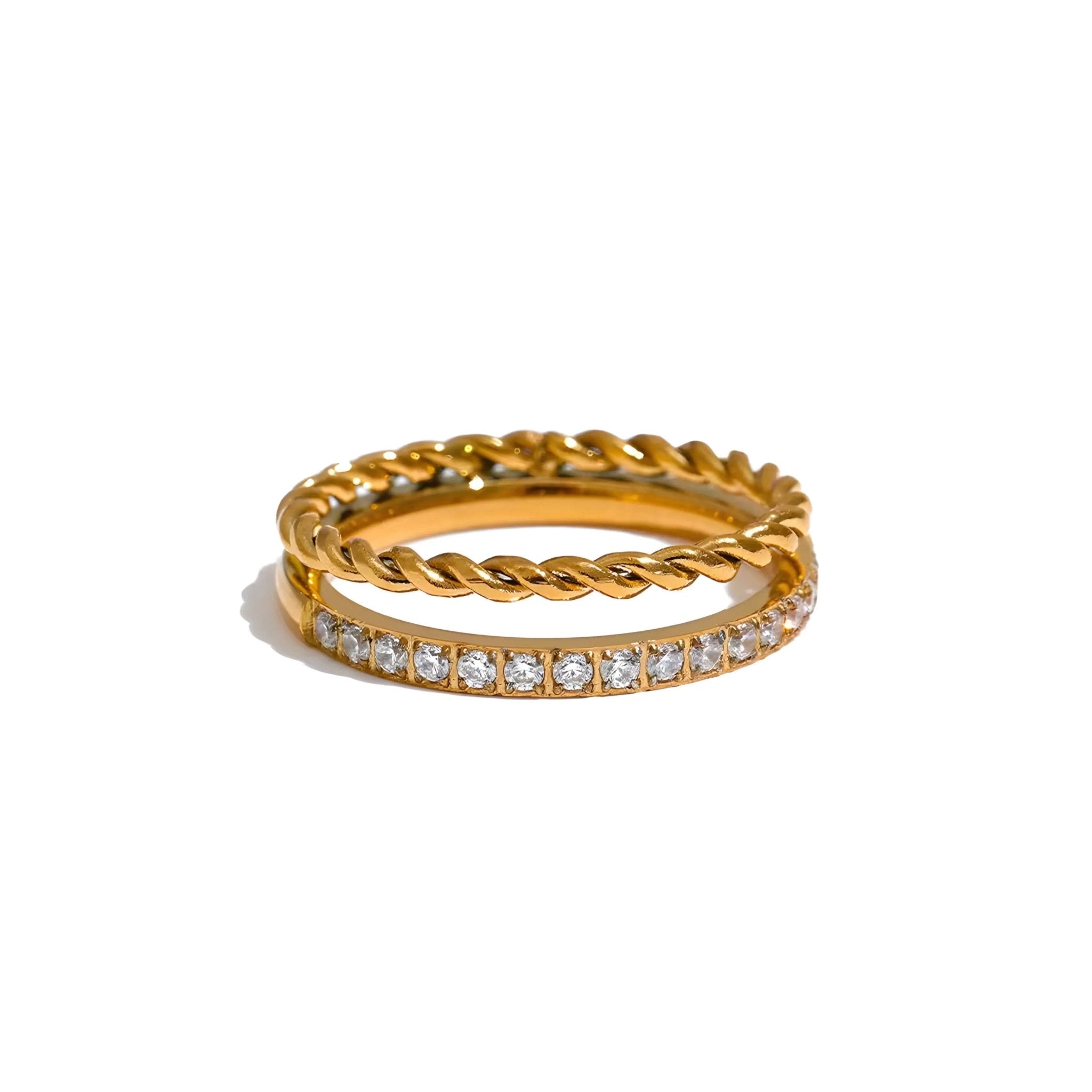 Anello BEHI LETICA - Splendore Raffinato con Zirconi Scintillanti | BEHI MILANO - gioielliperfetti.it