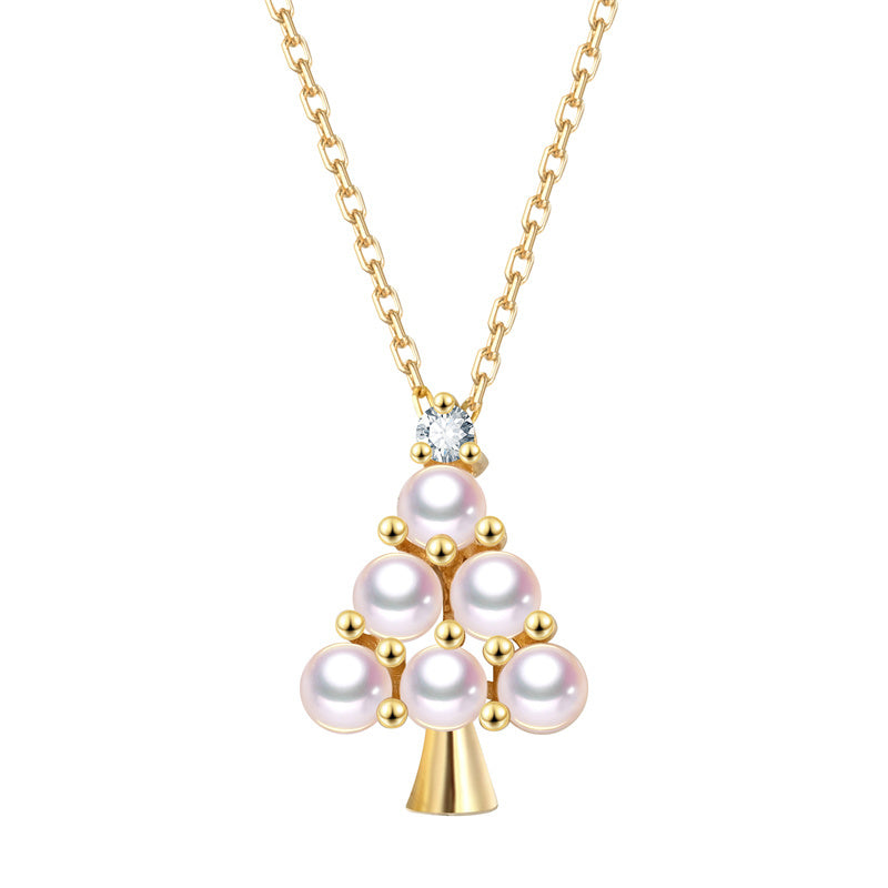 Collana con Perla di Mare Incastonata con Diamanti