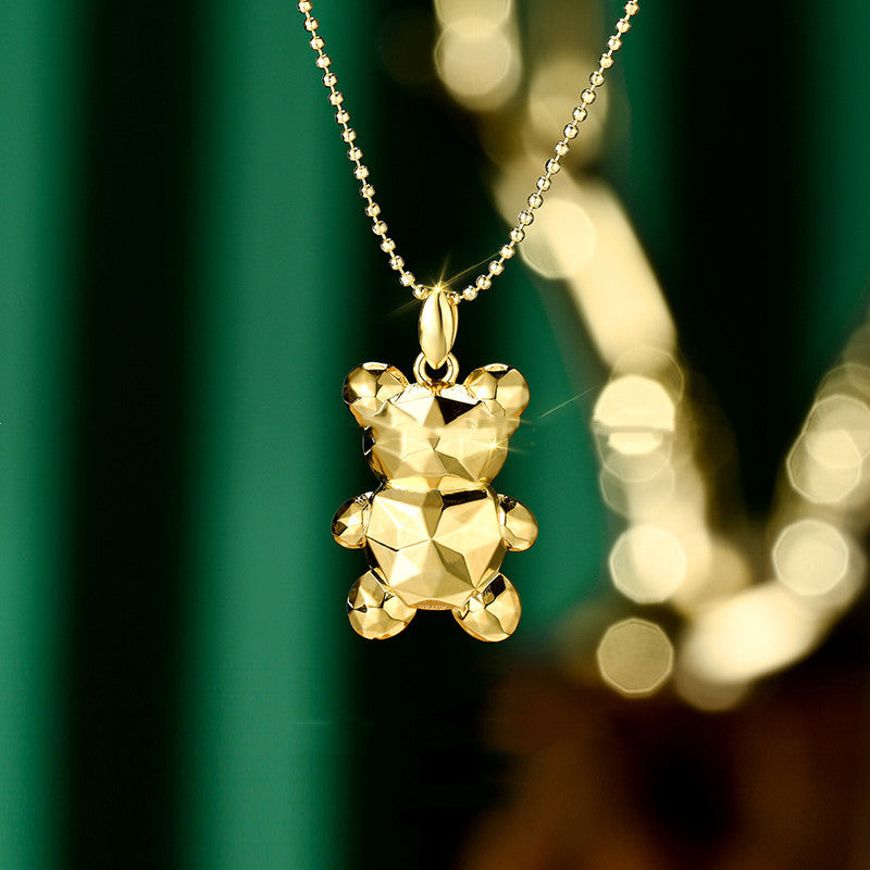 Pendente Orso Dorato da Donna
