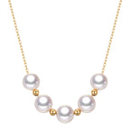Collana “Sky Star” in Oro 18K con Perla