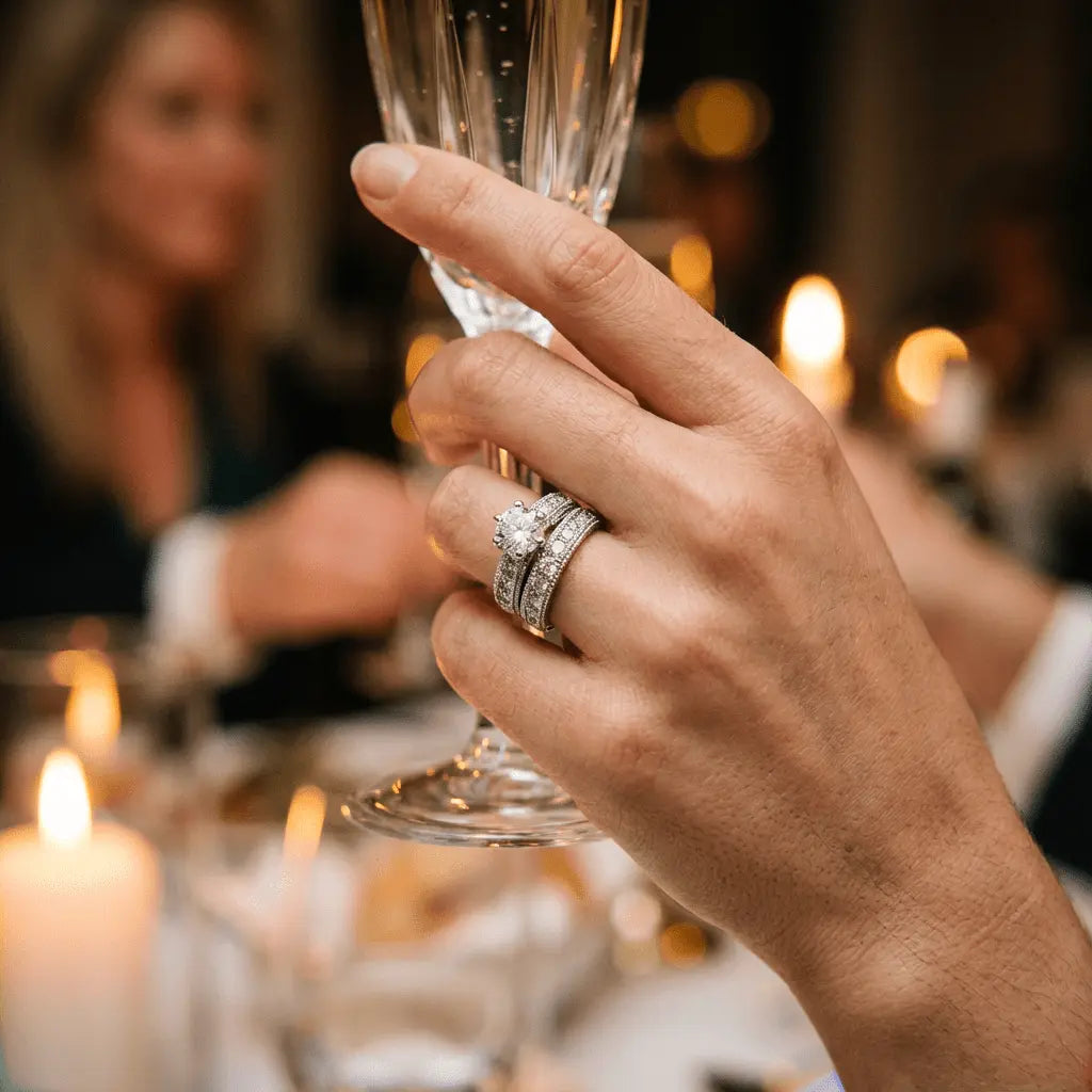 Anello Argento Sterling 925 Donna - Eleganza Raffinata per Fidanzamento e Anniversario | Gioielli Perfetti Gioielli Perfetti