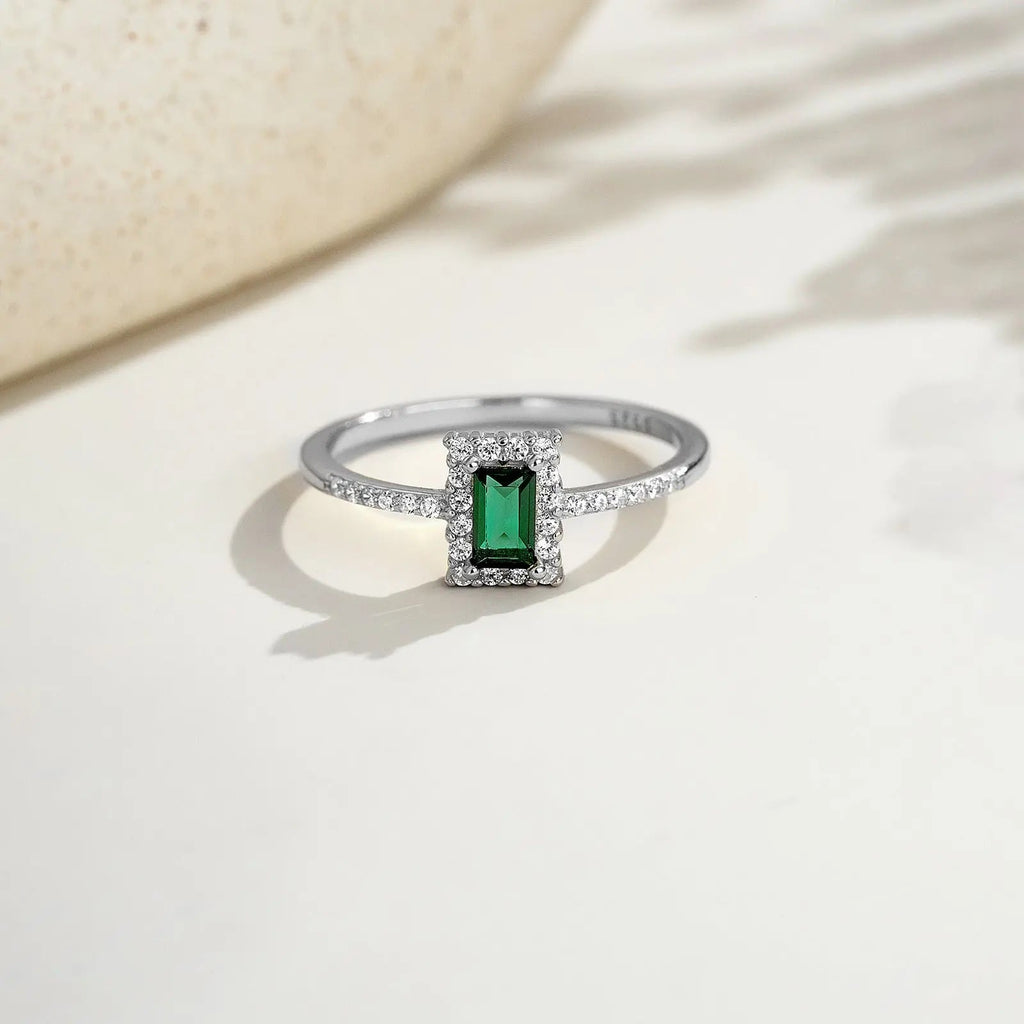 Anello Beccarite Argento S925 - Design Geometrico Raffinato | Gioielli Perfetti - gioielliperfetti.it