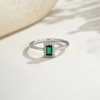 Anello Beccarite Argento S925 - Design Geometrico Raffinato | Gioielli Perfetti - gioielliperfetti.it