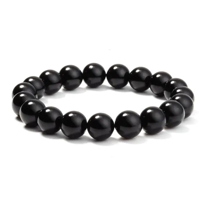 Bracciale Agata Nera Geometrica - Eleganza Raffinata | Gioielli Perfetti - gioielliperfetti.it