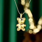 Pendente Orso in Oro 18K da Donna - Gioiello Raffinato | Gioielli Perfetti - gioielliperfetti.it