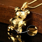 Pendente Orso in Oro 18K da Donna - Gioiello Raffinato | Gioielli Perfetti - gioielliperfetti.it