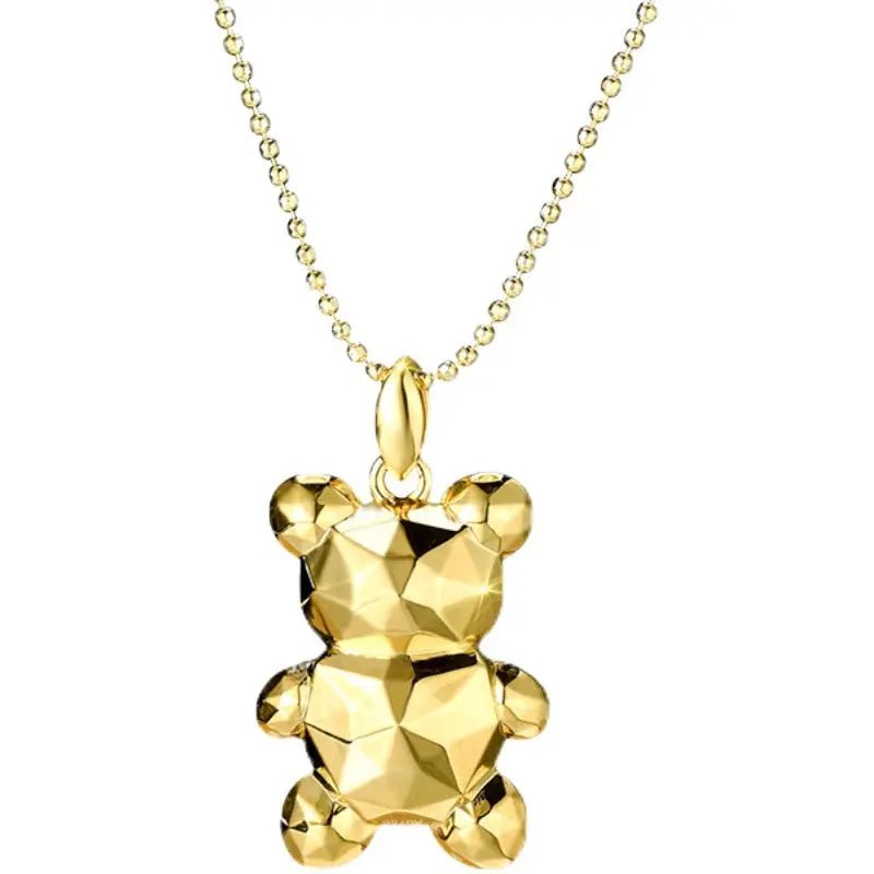 Pendente Orso in Oro 18K da Donna - Gioiello Raffinato | Gioielli Perfetti - gioielliperfetti.it