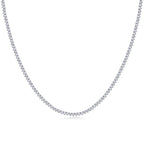 Collana Donna Argento 925 - Catena a Croce con Pendente Rotondo | Gioielli Perfetti - gioielliperfetti.it