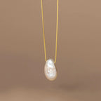 Collana Argento S925 con Perla Irregolare - Eleganza Naturale | Gioielli Perfetti - gioielliperfetti.it