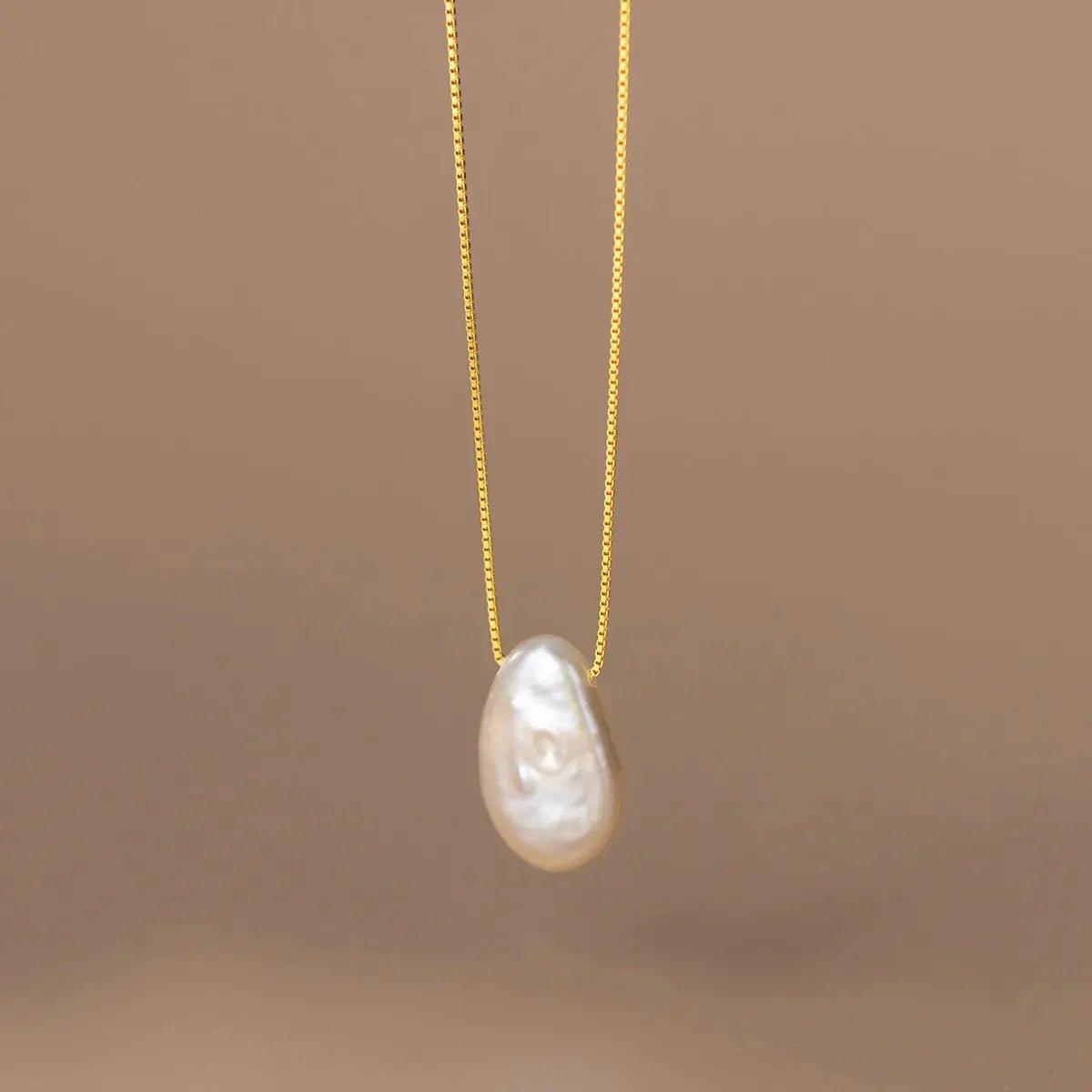 Collana Argento S925 con Perla Irregolare - Eleganza Naturale | Gioielli Perfetti - gioielliperfetti.it