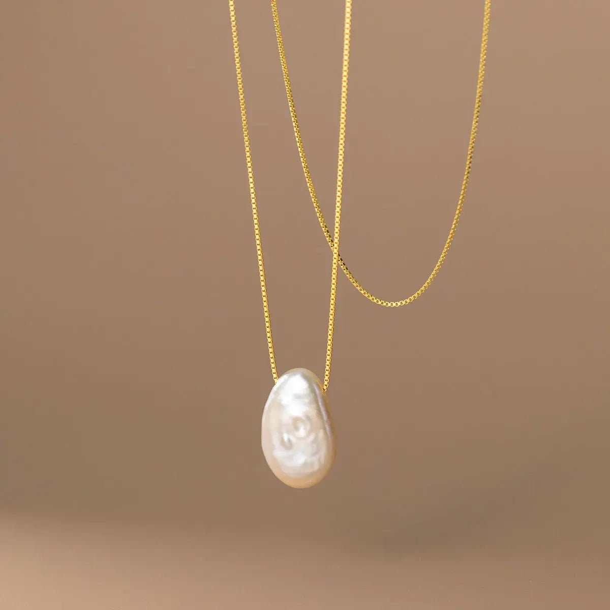 Collana Argento S925 con Perla Irregolare - Eleganza Naturale | Gioielli Perfetti - gioielliperfetti.it